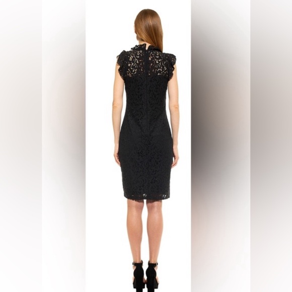 Like new Alexia Admor Cap Sleeve Lace Sheath Dress - Picture 11 of 12